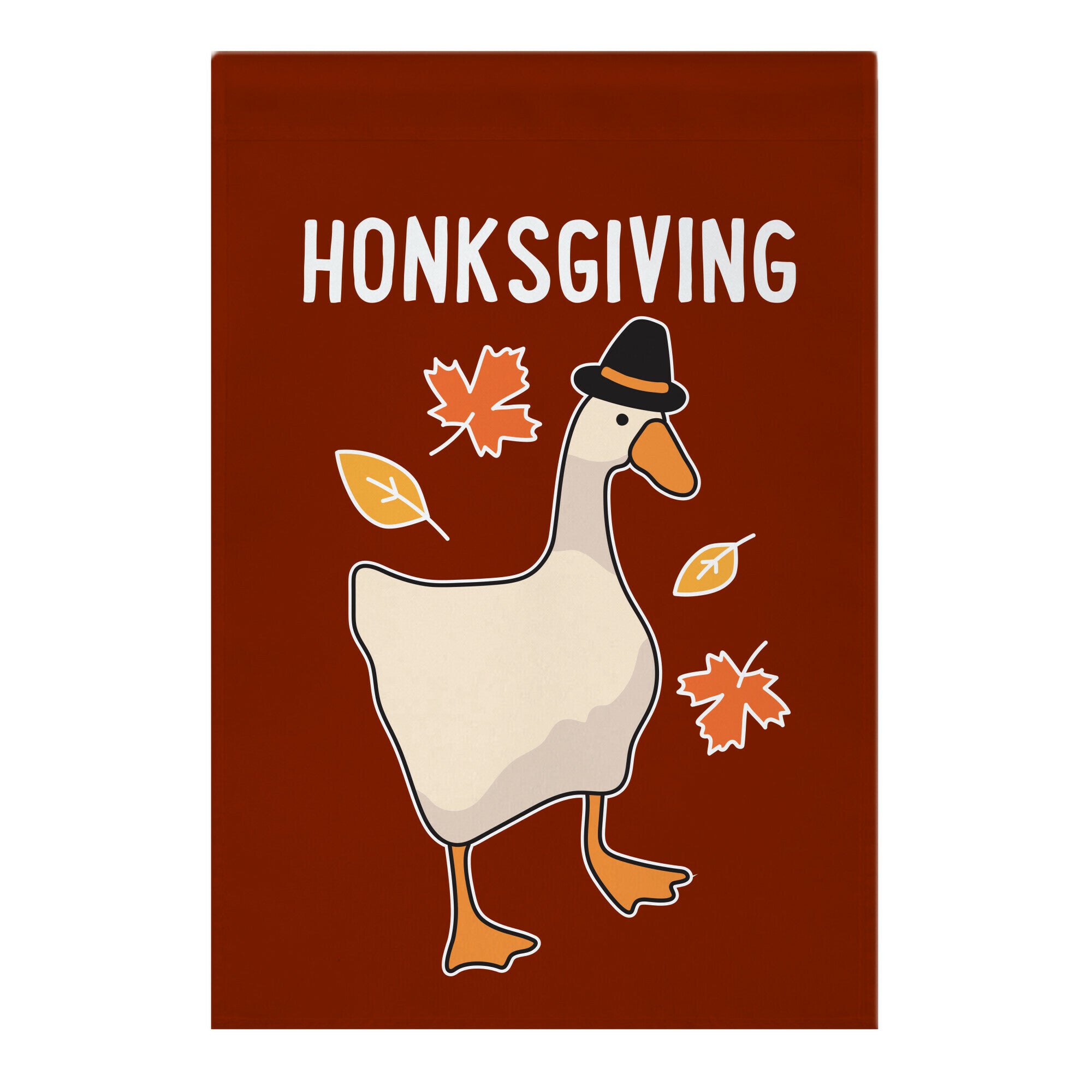 Happy Honksgiving Goose Garden Flag